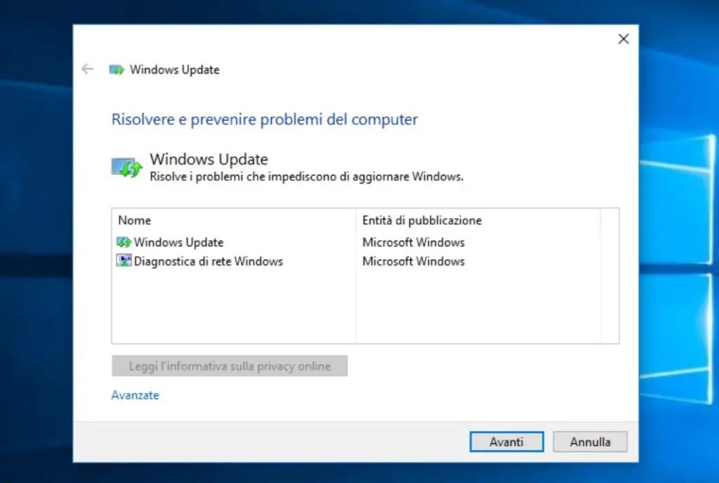 reset windows update troubleshooter